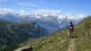 Après une seconde séance de portage plus éprouvante, à partir de la bifurcation du Magelücke, nous retrouvons un chemin parfaitement roulable. Bistinepass_021.jpg
