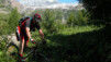 5 minutes de pause au col du Simplon et nous attaquons la descente finale vers Brigue par le Stockalperweg. Bistinepass_027.jpg