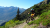 Son chemin accroché aux flancs du Dos de Chambave est une pure merveille à « rider ».