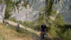 En abandonant la piste à Arbey, nous entrons immédiatement dans le vif du sujet : le single-track débute par un monstrueux coup de cul Evolene_Lac_Bleu_002.jpg