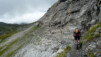 Certains passage demandent un peu d'adresse et une bonne dose de conviction pour être abordés "on the bike". Plaine_Morte_10_012