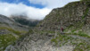 La remontée de la combe de Plaine-Morte : d'abord délicate, mais roulable, puis exigeante et portante, et finalement glaciale et embuée. Plaine_Morte_10_016