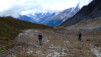 ... en se laissant aspirer par la ligne de plus grande pente de la combe... Restipass_2011_023
