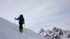 Malheureusement, force est de constater que les perspectives météo sont clairement plus réjouissantes que les conditions de neige que nous rencontrons pour nous élever par paliers.